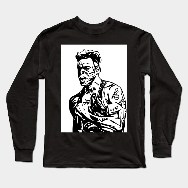 Onel Hernandez Long Sleeve T-Shirt by CityEarper